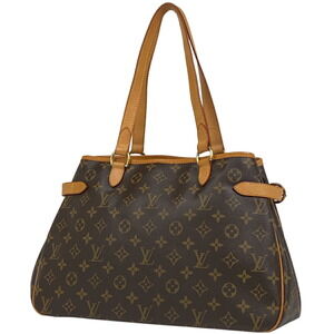Louis Vuitton Batignolles Horizontal Shoulder Bag Tote Monogram Brown